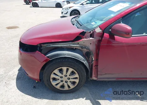 2012 Kia Forte Ex from USA, damaged, VIN KNAFU4A24C5515111